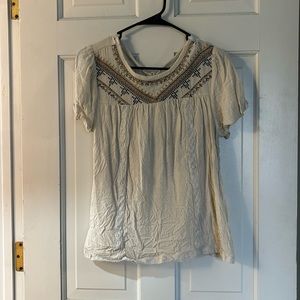 Knox Rose blouse with keyhole back